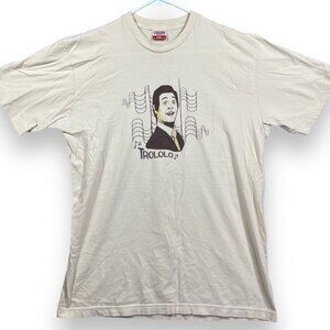 Busted Tees The jokes On You Short Sleeve T-Shirt Tan "TROLOLO" Adult Size Large